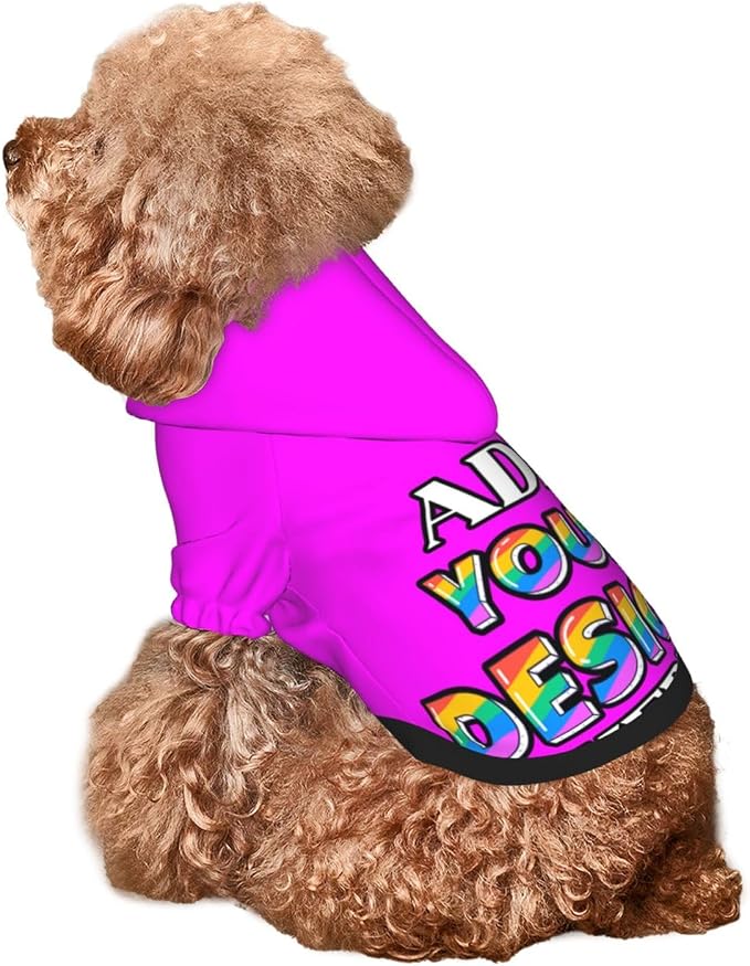 Dog Hoodie Design Your Own Personalized Pet Hoodies Small Pets Wear Shirt - Image 7