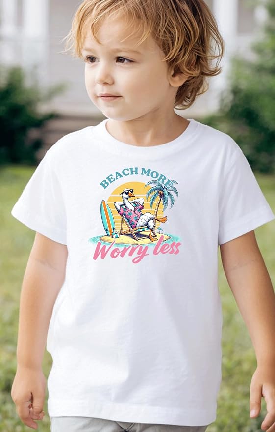 Kids Toddler Little Boys Girls T-Shirt Short Sleeve Funny Animals Graphic - Image 4