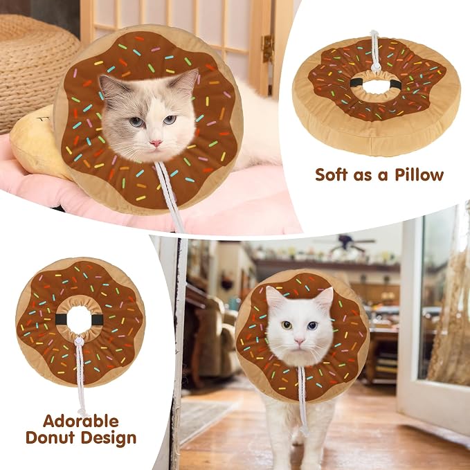 BEAUTYZOO Cat Cone Collars Soft, Cat Recovery E Collars After Surgery to Stop - Image 6