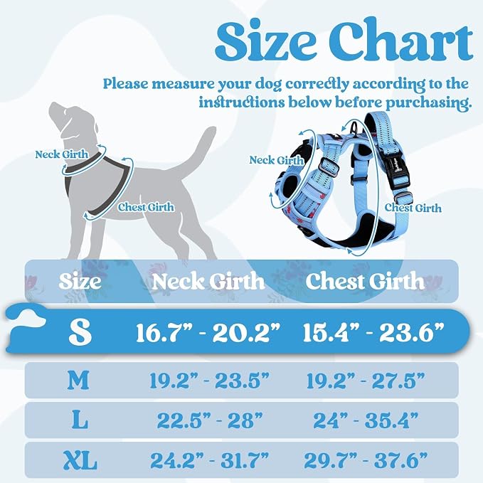 rabbitgoo Dog Harness Small Sized, No Pull Pet Harness - Image 2