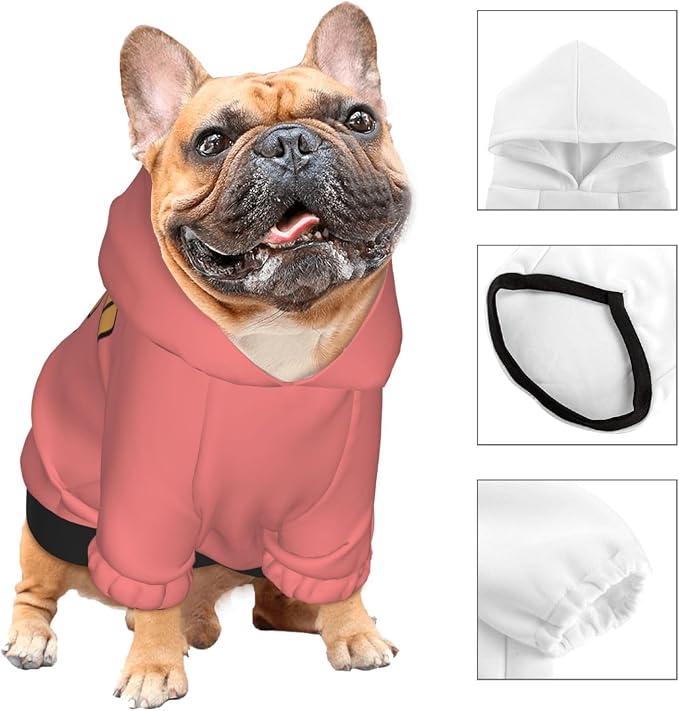 Custom Sweatshirt for Small Pet Cat Puppy Dogs Cold Weather Clothes Sweatshirt - Image 4