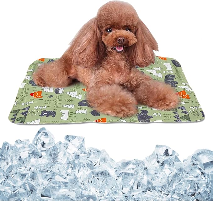 Dog Cooling Mat, Pet Self-Cooling Mat Pad Bed by IDOLPET