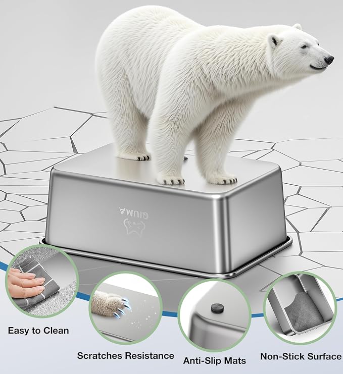 Stainless Steel Litter Box - Image 3