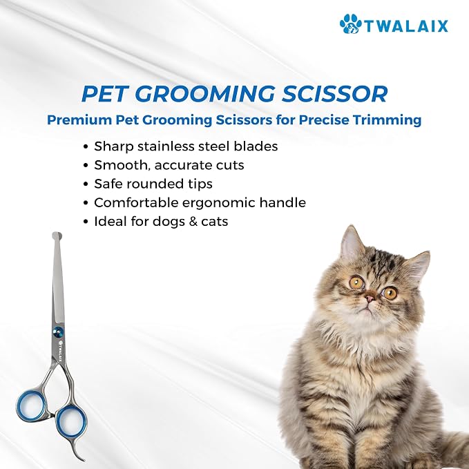 8 in 1 Pet Grooming Kit for Dogs & Cats – Deshedding Brush, Undercoat Rake - Image 8