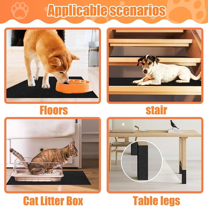 Pet Nail Self Adhesive Replacement Emery Paper Fits Most Dog Scratch Pad Cat - Image 6