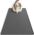 Pieviev Silicone Cat Litter Trapping Mat, Waterproof Kitty Litter Pads by Pieviev
