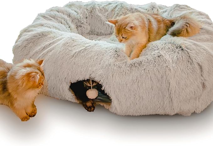 XxingSheep Extra Large Cat Tunnel Bed by XxingSheep