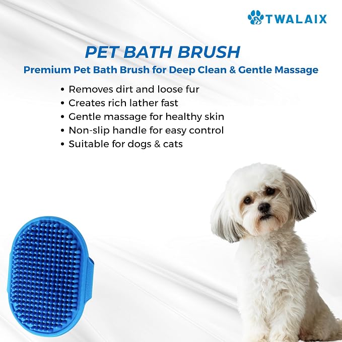 8 in 1 Pet Grooming Kit for Dogs & Cats – Deshedding Brush, Undercoat Rake - Image 9