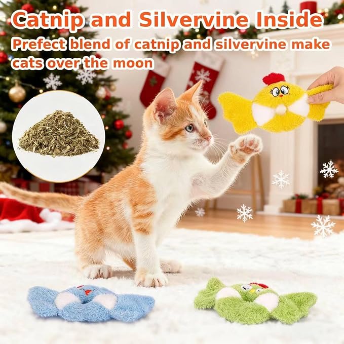 Retro Shaw Cat Toys, Bird Cat Toy - Image 3