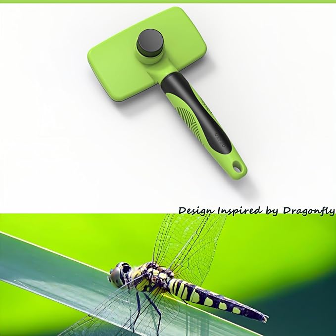 Self Cleaning Slicker Brush for Dogs& Cats, Skin Friendly Grooming Brush for - Image 5
