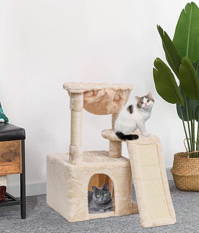 SYANDLVY Cat Tree for Indoor Cats Large Adults, Modern Activity Tower - Image 6