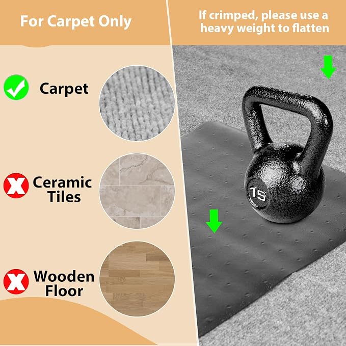Carpet Protector for Pets Cat Carpet Protector for Doorway, Anti Scratch Under - Image 6