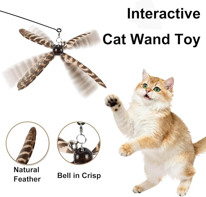 Cat Wand Toys Interactive for Indoor Cats - Image 3