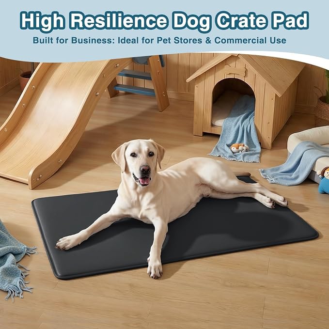 Large Dog Crate Pad Bed, Waterproof Cooling Pet Bed - Image 7
