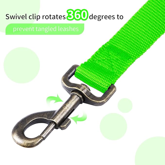 HIKISS Long Dog Leash Obedience Recall Training Agility Lead - 15ft 20ft 30ft - Image 5