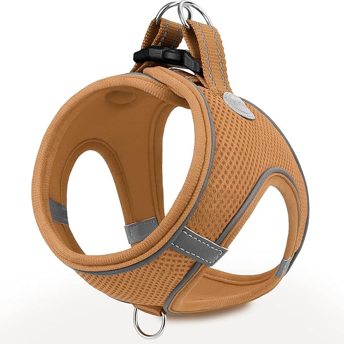Joytale Small Dog Harness, Breathable Mesh Step-in Vest, Reflective Soft Padded by Joytale