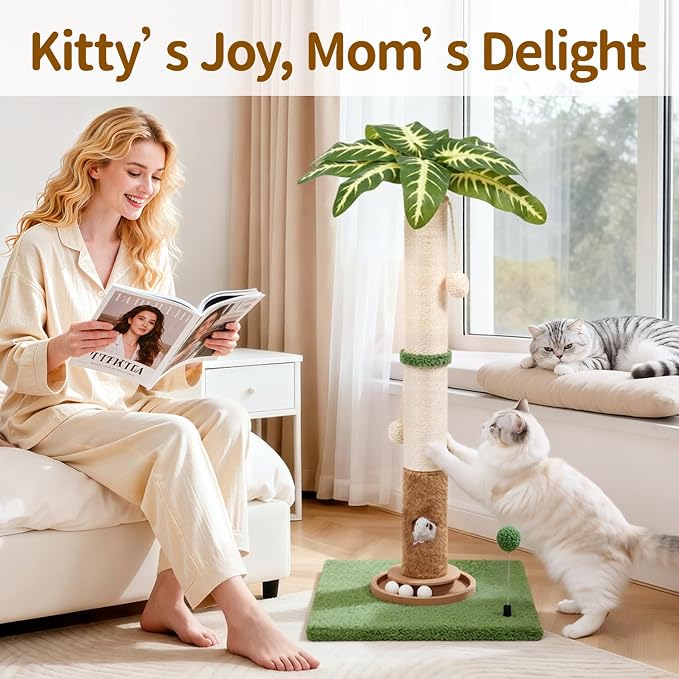 Tall Cat Scratching Post Vertical Pole - Image 7