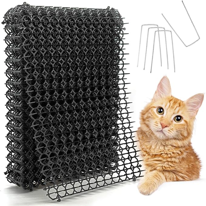 20 Pack Cat Training Spike Mat, 16 x 12 Inch Plastic Scat Mat by Unknown