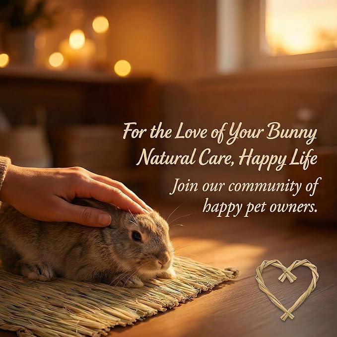 Sukh 4 PCS Rabbit Grass Mats - Image 5
