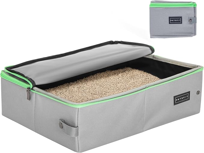 PETSFIT Travel & Portable Cat Litter Box by Petsfit
