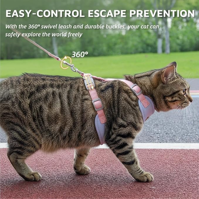 Escape-Proof Cat Harness and Leash Set - Image 3