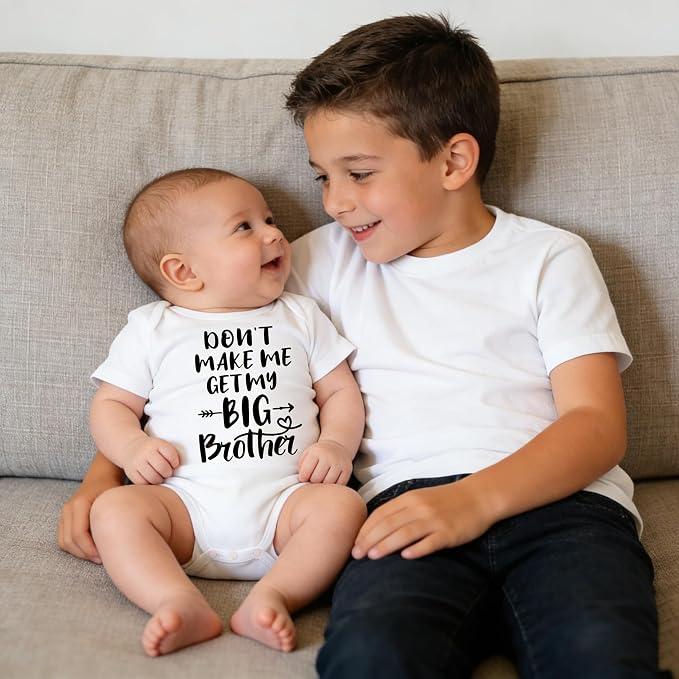 UNIFACO Unisex Baby Funny Saying Outfit Short and Long Sleeve Bodysuits Romper - Image 3