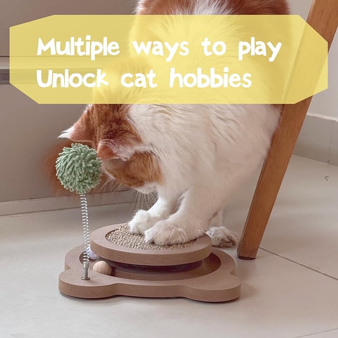 Cute Cat Scratcher, Interactive Scratcher Toys - Image 5