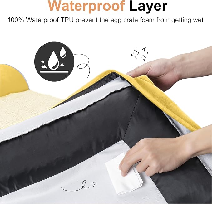 Large Dog Bed Orthopedic Washable: Beds Bolster XL Bed Big XLarge Dogs Egg - Image 4