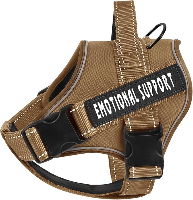 VOOPET Emotional Support Dog Harness, Professional Service Dog Vest by voopet
