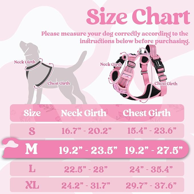 rabbitgoo Dog Harness Medium Sized, No Pull Pet Harness - Image 2