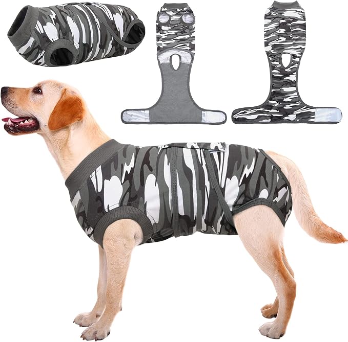 Kuoser Recovery Suit for Dogs Cats After Surgery, Professional Pet Recovery by Kuoser