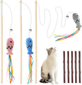 Fashion&cool Cat Wand Toy, Interactive Elastic String Stick Pole by Fashion%26cool