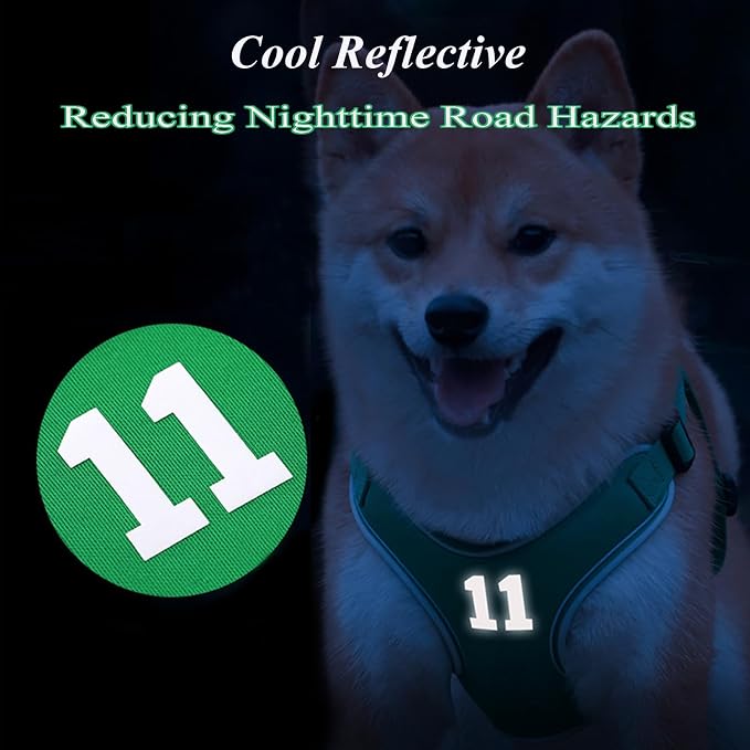 Reflective Dog Harness Breathable Adjustable Pet Harness - Image 2