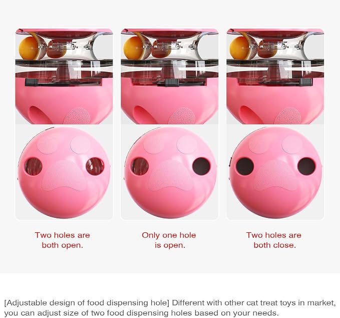 Cat Toy for Indoor Cats Wobble KittenTreat Dispensing Ball Food Dispenser - Image 6