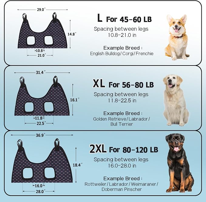 Supet Dog Grooming Hammock Harness - Image 6