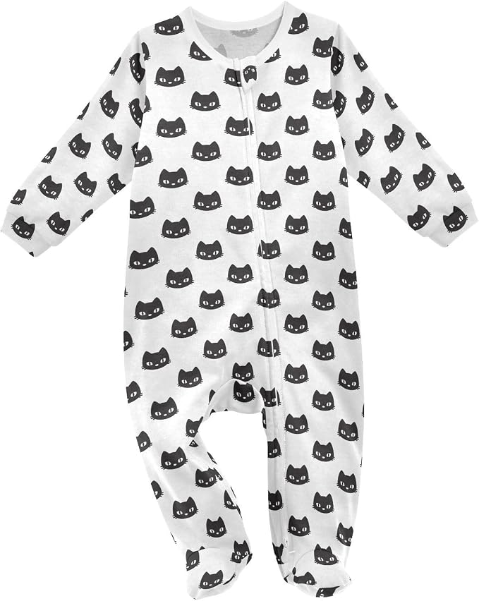 Baby Sleepers For Girl Boys Newborn Baby Play One-Piece Footies For 0-24 Months by Unknown