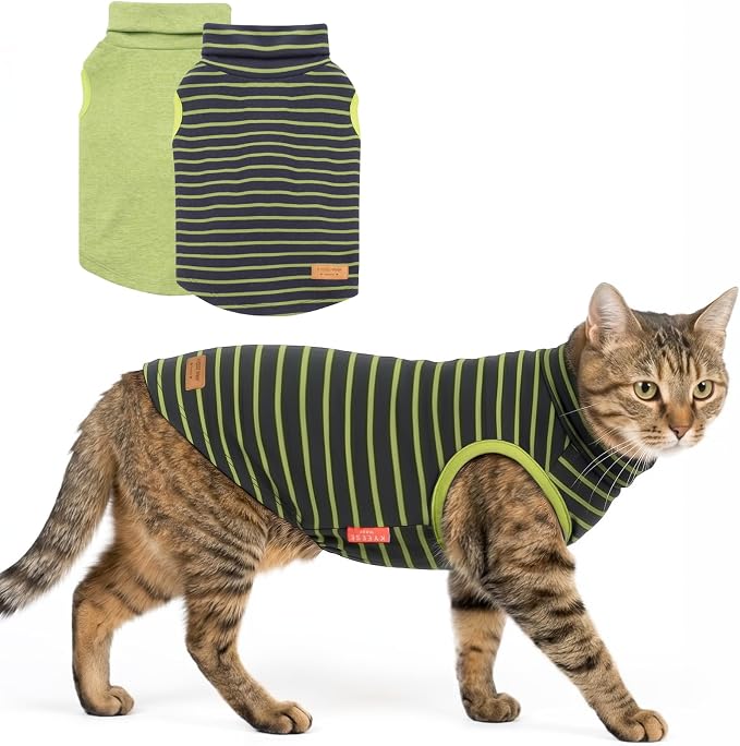 KYEESE 2Pack Cat Sweater Warm Pet Coats Soft Dog Puppy Sweaters by KYEESE