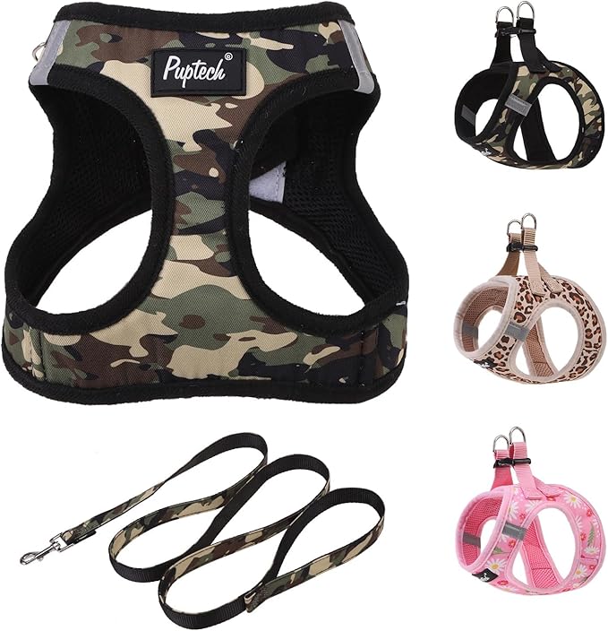 PUPTECK Dog Harness and Leash Set by PUPTECK
