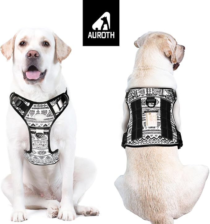 AUROTH Tactical Dog Harness for Large Dogs No Pull Adjustable Pet Harness - Image 9