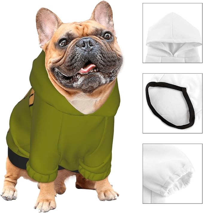 Custom Sweatshirt for Small Pet Cat Puppy Dogs Cold Weather Clothes Sweatshirt - Image 4