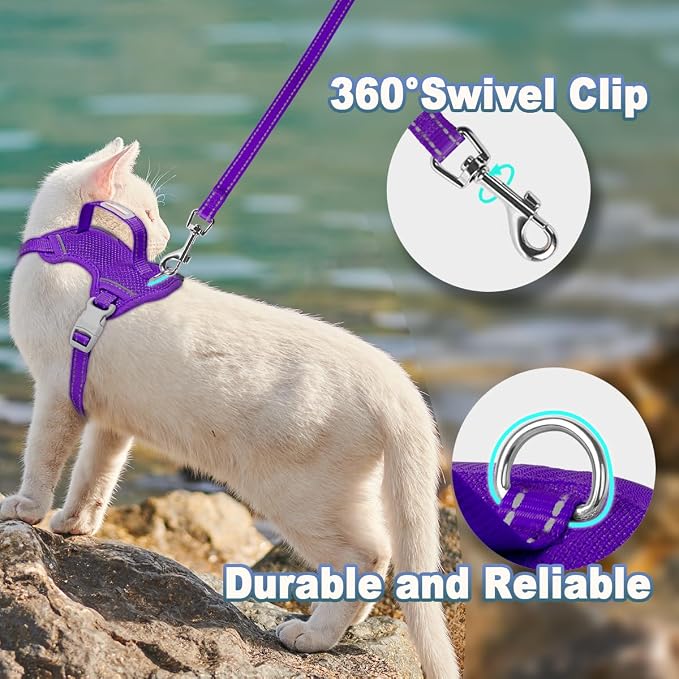 Cat Harness and Leash Set Escape Proof - Image 7