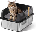 Stainless Steel Litter Box by Bsemax
