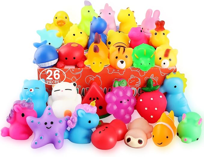Squishies, 26 Pack Mochi Squishy Toys - Image 9