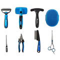 8 in 1 Pet Grooming Kit for Dogs & Cats – Deshedding Brush, Undercoat Rake by TWALAIX