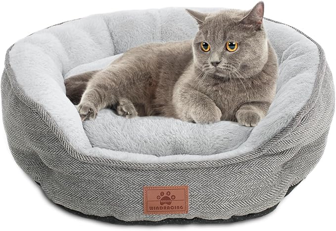 WINDRACING Cat Beds for Indoor Cats, Dog Bed for Small Dogs Breeds, Soft Kennel by WINDRACING