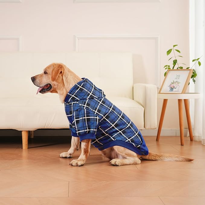 EXPAWLORER Plaid Dog Hoodie - Image 7
