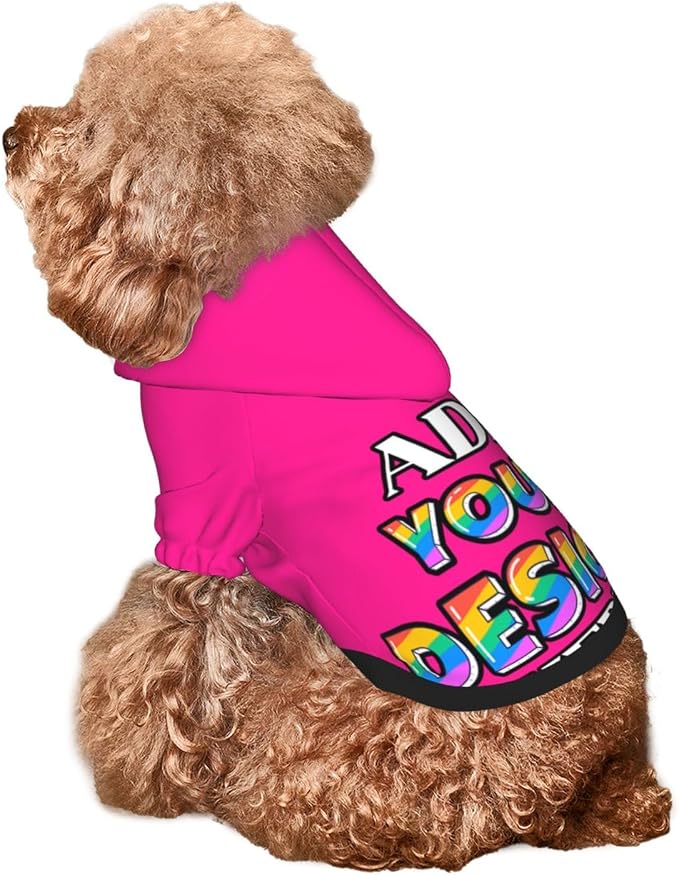 Dog Hoodie Design Your Own Personalized Pet Hoodies Small Pets Wear Shirt - Image 7