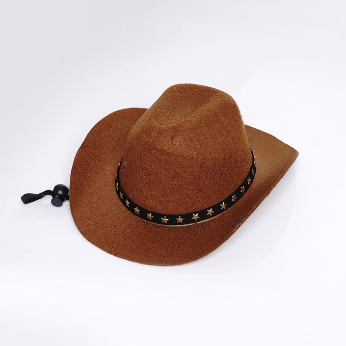 choyaxo Halloween Costumes for Dogs Cat Pet Cowboy Costume Cowboy Hat - Image 3
