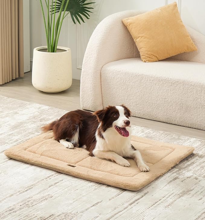 MADE 4 PETS Dog Crate Pad Bed for Medium Large Dogs, Washable & Reversible - Image 7