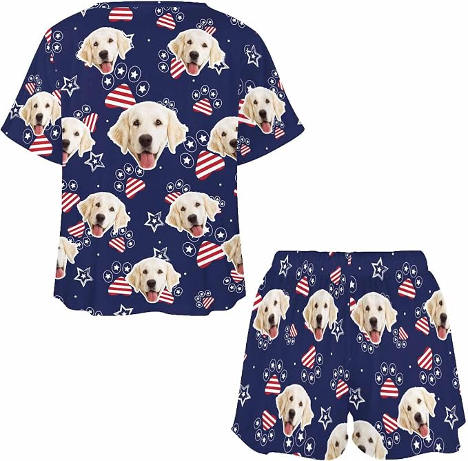 D-Story Custom Short Pajama Set - Image 2